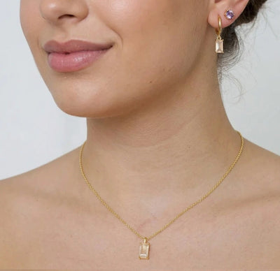 moonstone necklace june birthstone gold pendant for women
dainty minimalist jewelry gift for her