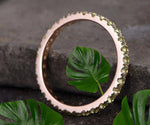 Delicate sterling silver ring with a soft yellow lemon quartz stone, perfect for everyday brightness