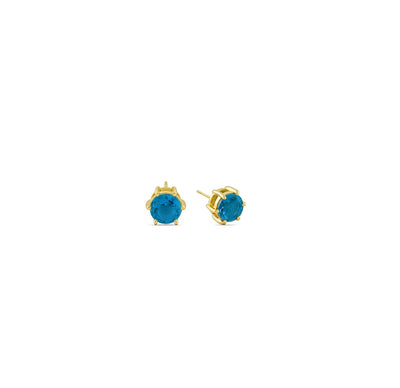 March gemstone birthstone aquamarine shown in soothing blue hues, symbolizing serenity, courage, and clarity.