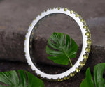 Minimal lemon quartz gold ring with sparkling yellow stone for modern jewelry lovers