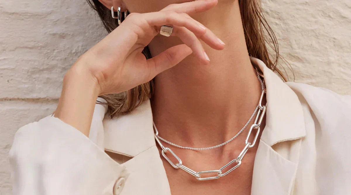 minimal paper-clip-necklace everyday style