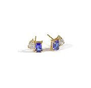 blue sapphire earrings with zircon accents
blue diamond stud earrings
blue diamond earrings studs
blue stud earrings
