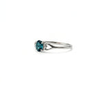 Indigolite gemstone ring that showcases deep blue elegance with a sophisticated, timeless design
