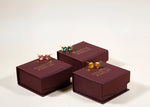 Load image into Gallery viewer, Elegant 10mm Asscher cut Sunlit Quartz studs in high-quality gold plating.
