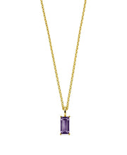 Amethyst Pendant Necklace