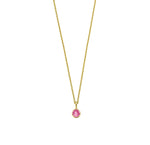Load image into Gallery viewer, A feminine October birthstone necklace crafted with elegance, perfect for daily wear or special occasions.


