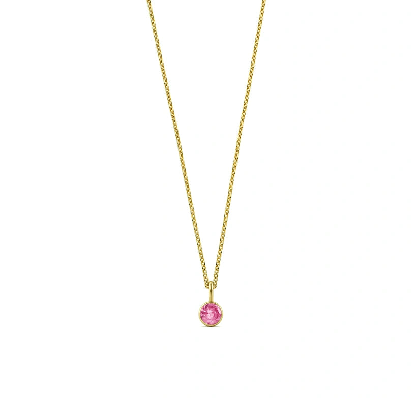 A feminine October birthstone necklace crafted with elegance, perfect for daily wear or special occasions.

