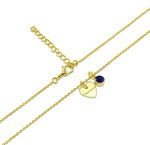 Blue sapphire necklace featuring a deep blue sapphire gemstone set in an elegant design for timeless sophistication and refined style.
