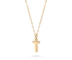Minimalist letter T pendant necklace featuring a sleek dainty design for daily style and personalization
