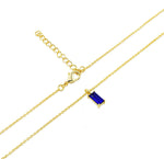 Celebrate September birthdays with this elegant blue sapphire pendant necklace, a perfect birthstone necklace for women.


