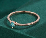 Romantic heart ring gift for her ideal for anniversary or Valentine’s Day
