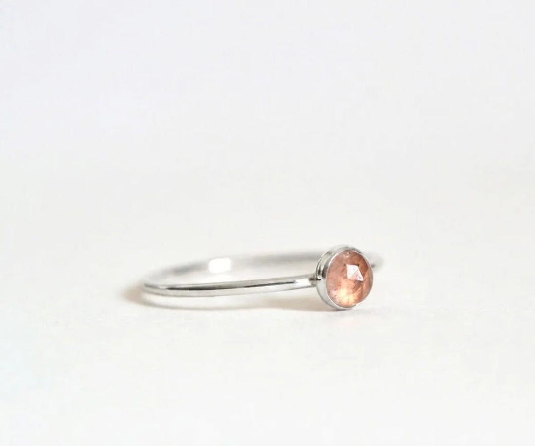 Aesthetic cherry ring jewelry with tiny red cherries for a fun and feminine accessory