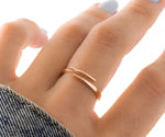 Elegant dainty rings featuring slim bands and subtle sparkle ideal for layering and daily styling

