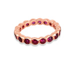 Minimalist pink tourmaline ring in gold perfect for gifting and special occasions

